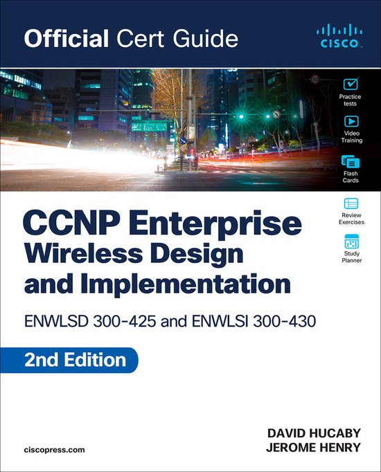 Official Cert Guide- CCNP Enterprise Wireless Design ENWLSD  ... - cover