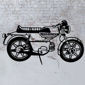 RS Creations - Kreidler RMC 78cm - Décoration murale - Anciens - Moteurs - Cyclomoteurs - Vaderdag - Cadeau - Mancave