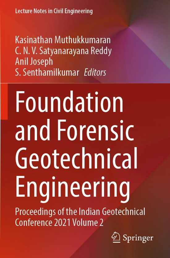 Lecture Notes in Civil Engineering- Foundation and Forensic