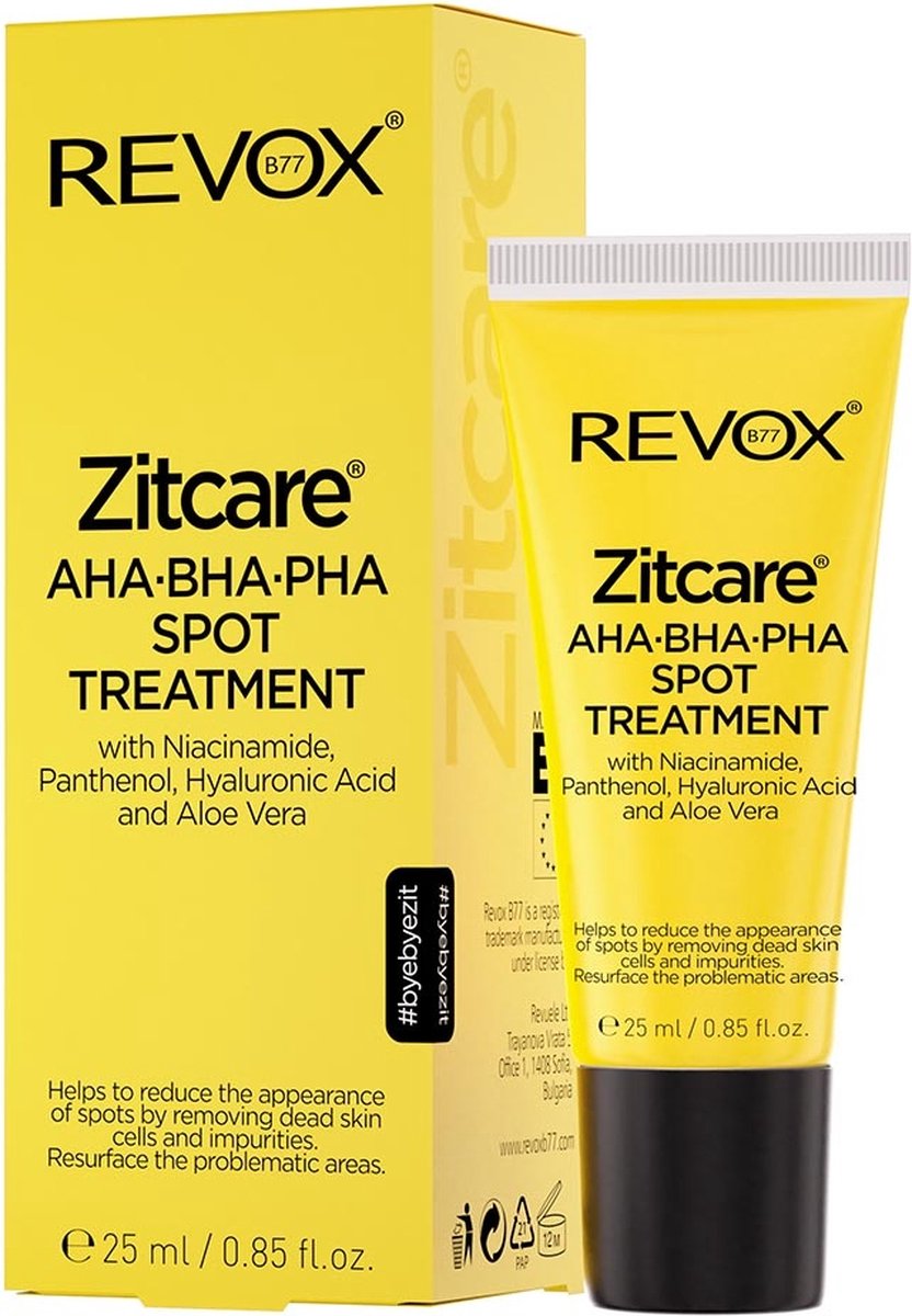 Revox - Zitcare AHA-BHA-PHA Spot Treatment - 25ml