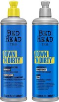 TIGI - Bed Head Down 'N Dirty Set - 2x400ml