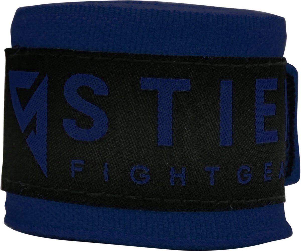 Stiel Bandages - Brede Sluiting - 450 cm - Navy - Blauw