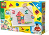 SES - My First - Hamertje Tik - fantasie - Montessori - set met stickers - inclusief hamer