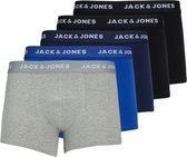 JACK&JONES ADDITIONALS JACBASIC PLAIN TRUNKS 5 PACK Heren Onderbroek - Maat L