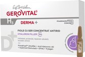 Gerovital H3 Derma+ dr. Ana Aslan Ampullen antirimpel serum 6% hyaluronvuller - hydraterend - 10 X 2ml - hyaluronzuur 6% - cel reparatie - gezicht serum - gevoelige huid - Gezichtsverzorging