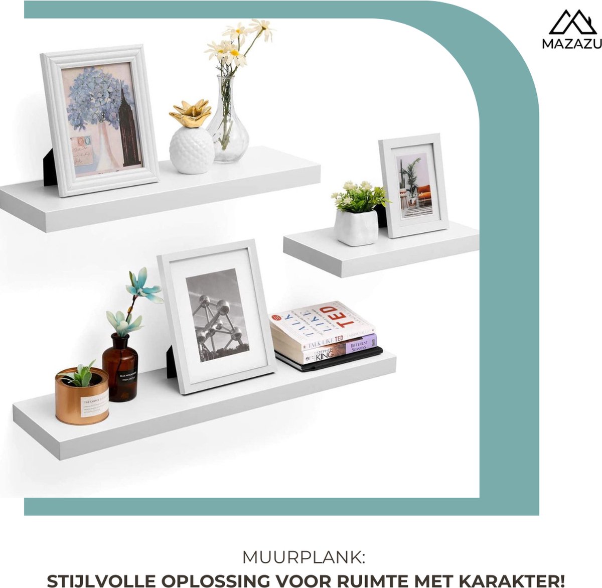 VidaXL Wandschap 100x15x70 Cm Bewerkt Hout Artisanaa Eikenkleurig 765890174
