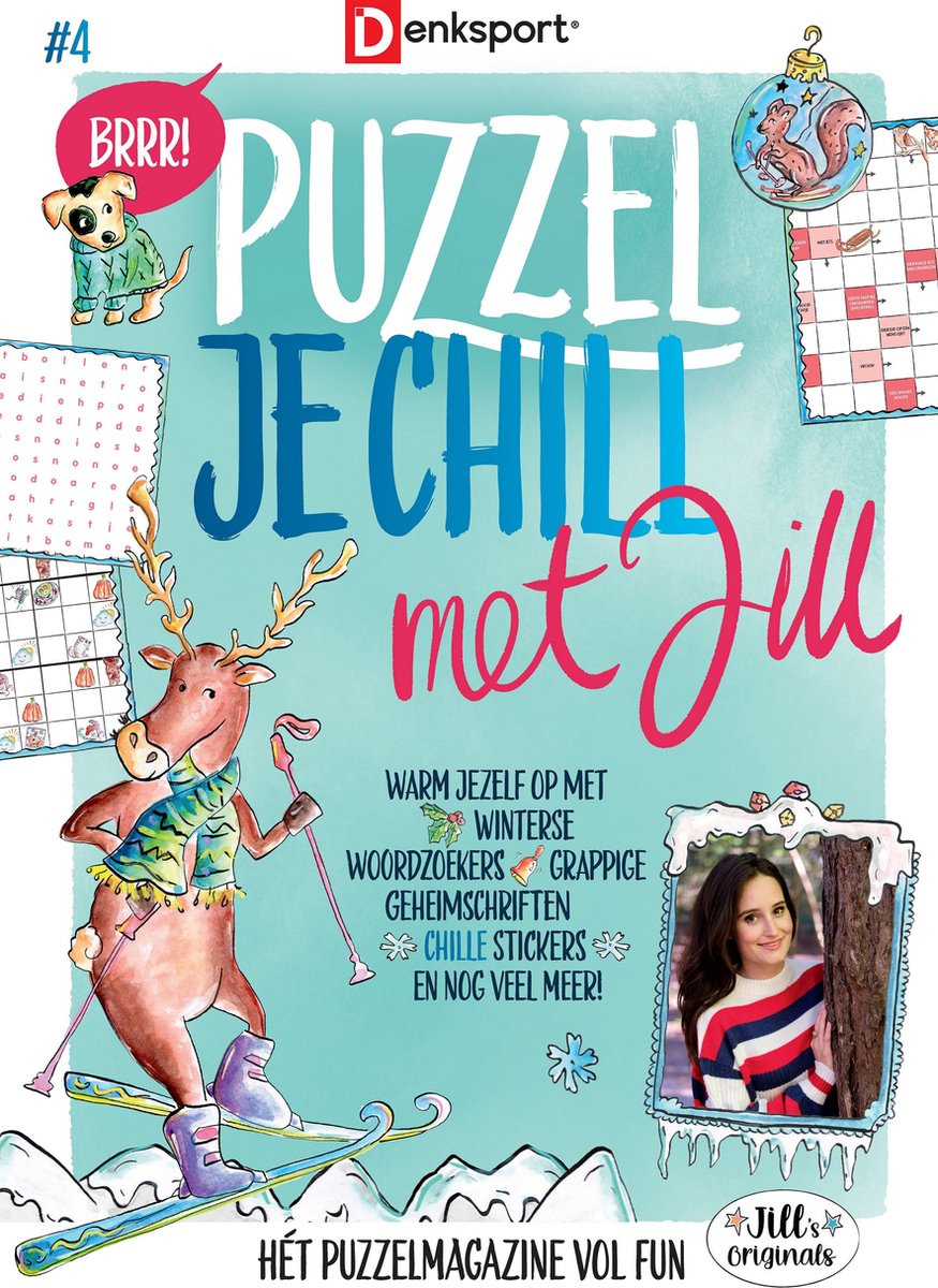 Denksport Puzzelboek Puzzel je chill met