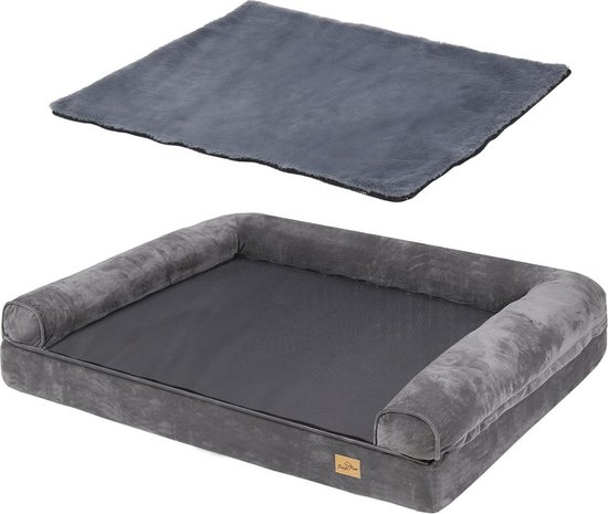 Rosewood Joules Henson Check Box Bed Voor Honden, Klein Hondenbed Gewatteerde Zijkanten Antislip Bodem Luxe Huisdierbed Kleine Honden En Katten 2777205401