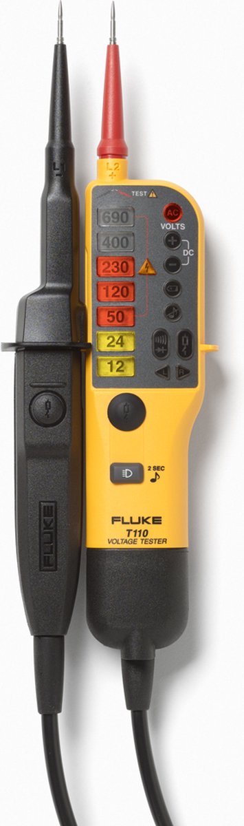 FLUKE - Fluke T110 Spanningstester / Continuïteitstester met