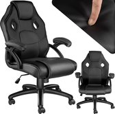 tectake® - bureaustoel gamingchair - luxe burostoel kantoorstoel - racingstoel burostoel gamestoel Mike - zwart/zwart