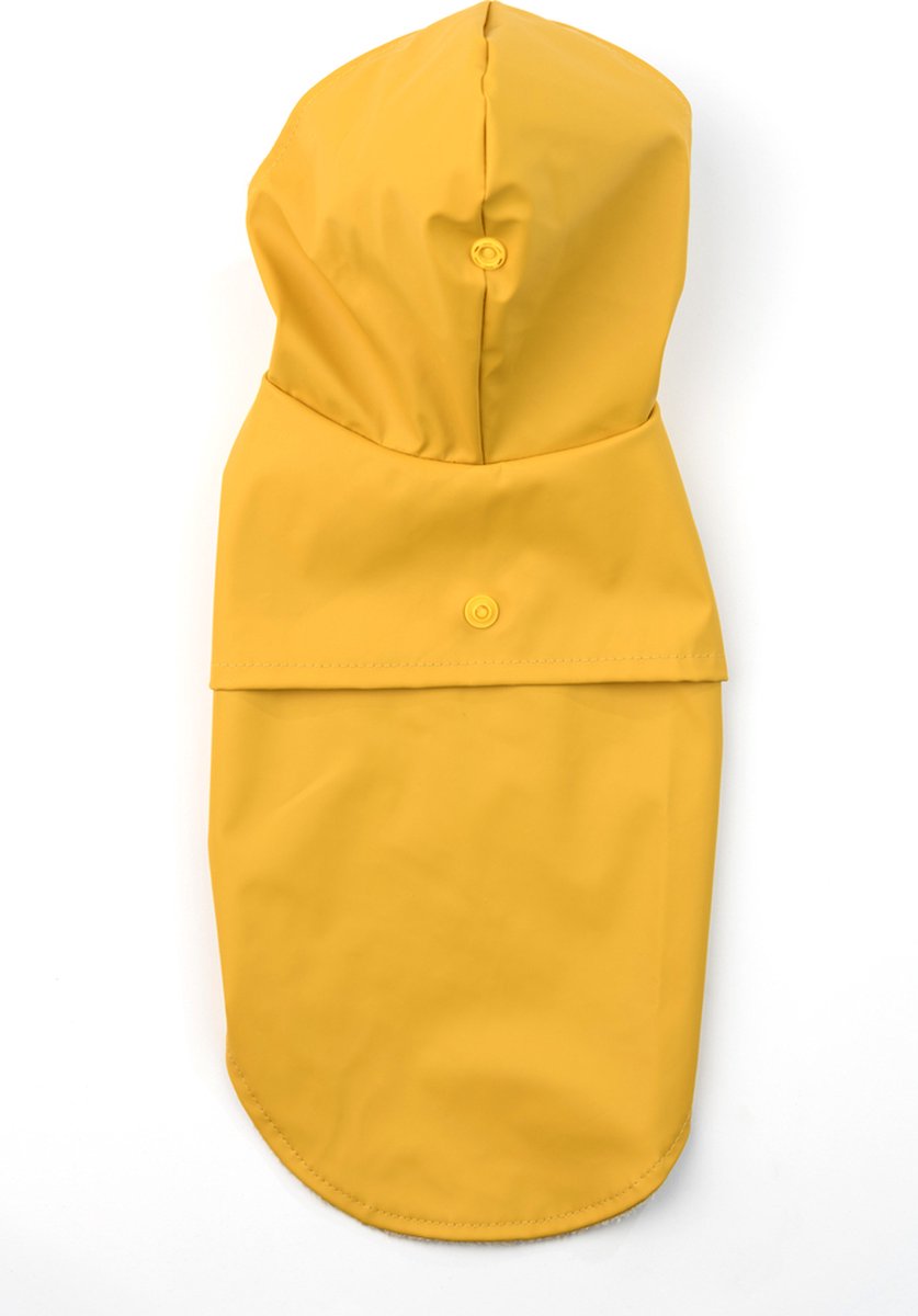 51 DegreesNorth Regenjas Voor Honden - Rainy Coat - Classic Yellow - 24cm