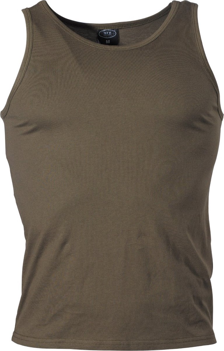 MFH US Tanktop – 170 g/m² Legergroen