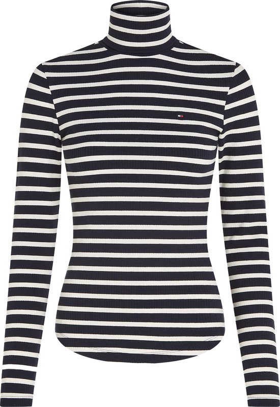 Tommy Hilfiger col roulé rayure Femme taille XS | bol