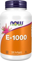 Vitamine E 1000 IU Now Foods 100softgels