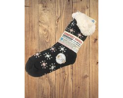wintersok met fleece voering en anti-slip - sinterklaas - kerst