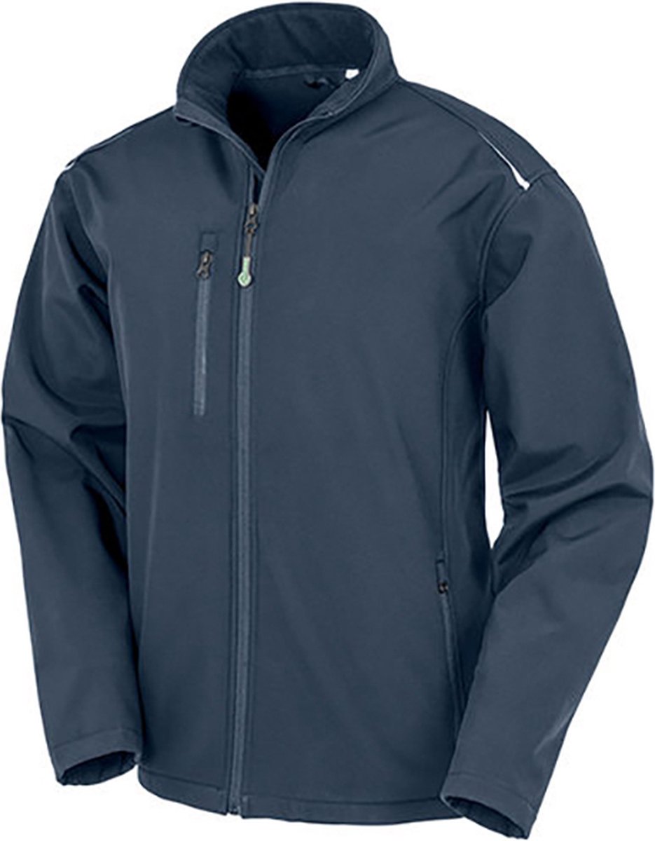 Result Recycled 3-Layer Printable Softshell Jacket RT900 – XXL Blauw