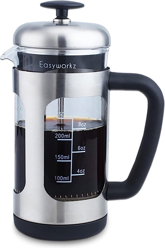 Easyworkz Lot de 2 tasses à expresso en acier inoxydable Double