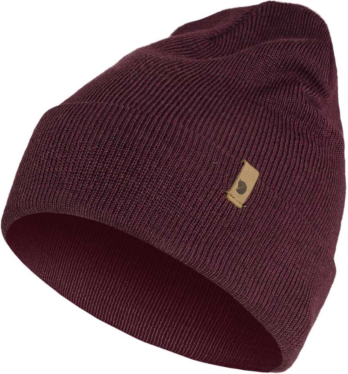 Fjällräven Classic Knit Hat Unisex - Dark Garnet