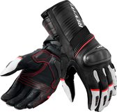 REV'IT! Gloves RSR 4 Black White XXL - Maat 2XL - Handschoen