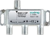 Axing BAB 2-12P Kabel-TV lasdoos 2-voudig 5 - 1218 MHz