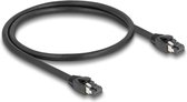 RJ45 Netzwerkkabel Cat.8.1 S/FTP 50 cm bis 40 Gbps schwarz - Network - CAT 8