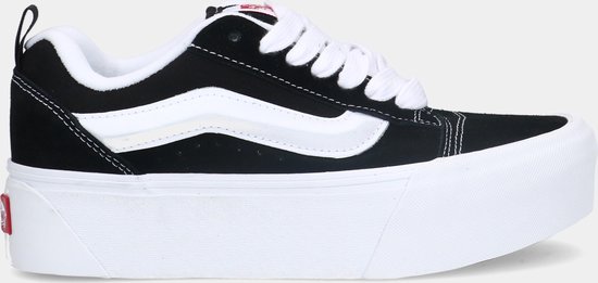 Vans Knu Stack Black/White dames sneakers