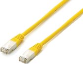 Equiper 605667 câble réseau 0,5 m Cat6a S / FTP (S-STP) Jaune
