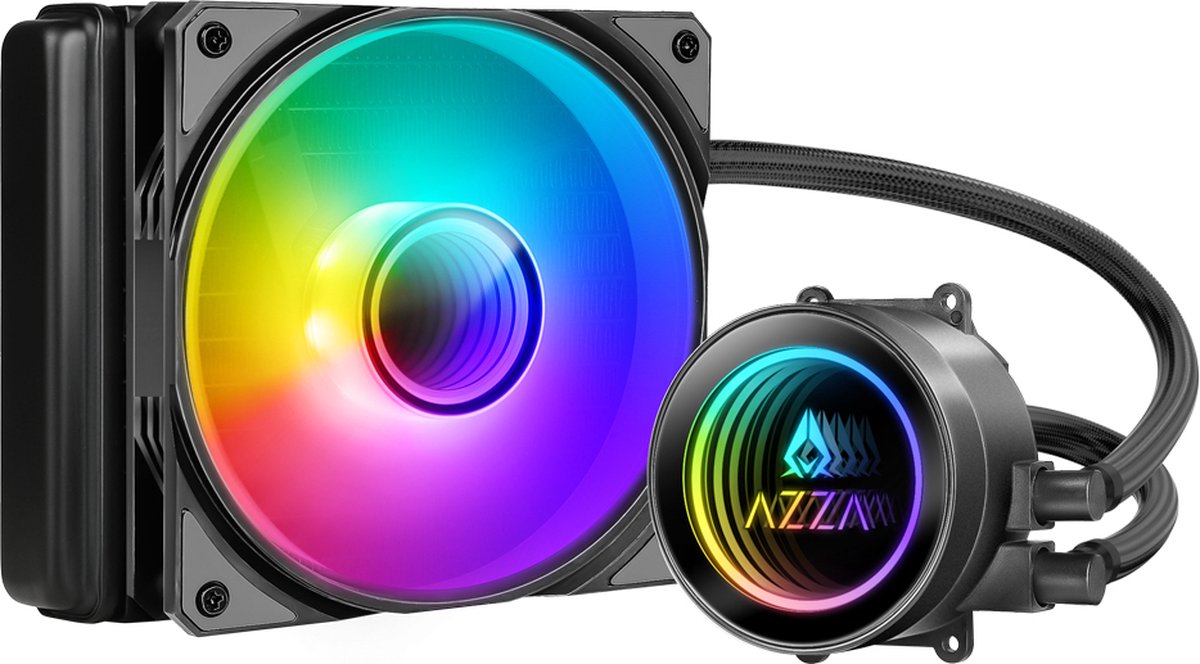 AZZA Galeforce 120 ARGB - RGB Fan - Zwart