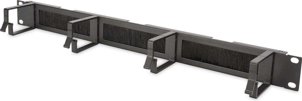 Digitus DN-97663 19 inch Kabelgeleiding voor patchkast 1 HE Zwart, Zwart (RAL 9005)