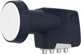 Inverto PREMIUM Quattro-LNB Aantal gebruikers: 4 Feed-opname: 40 mm Zwart, Wit