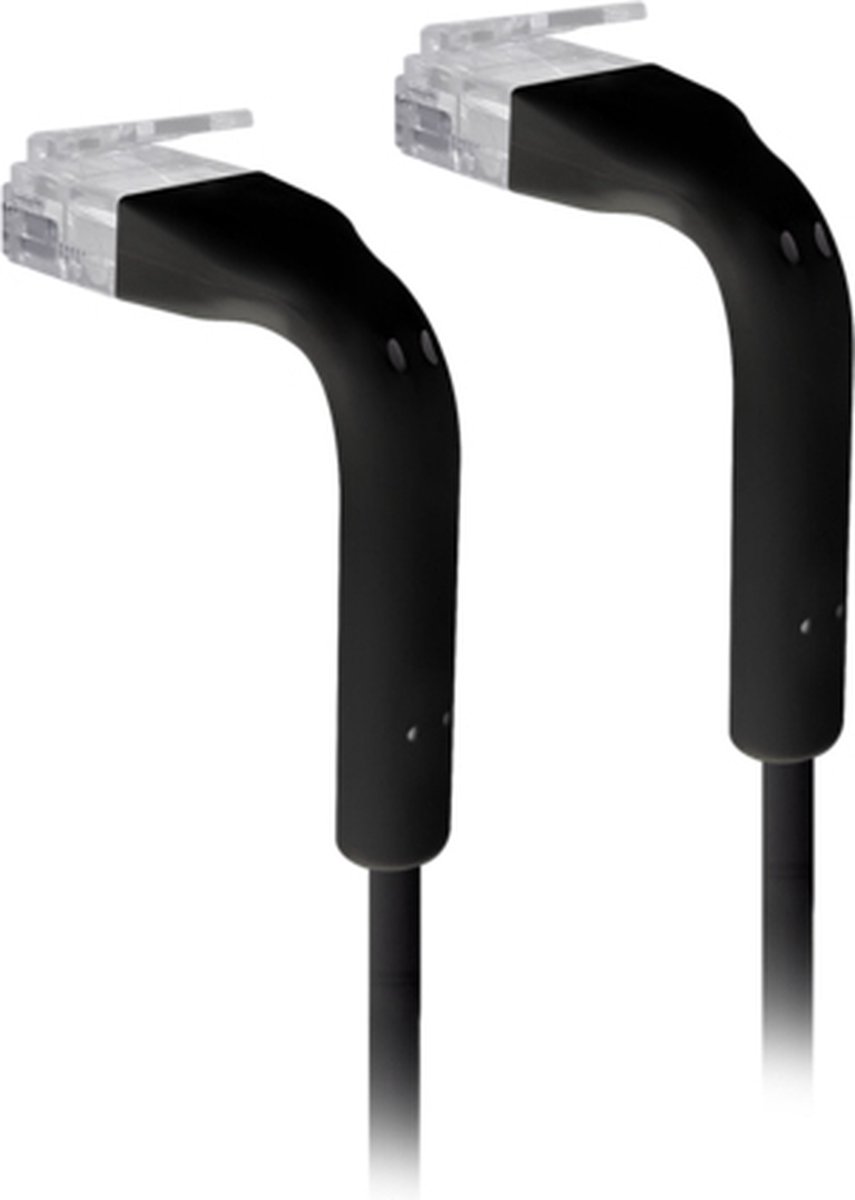 Ubiquiti U-CABLE-PATCH-5M-RJ45-BK netwerkkabel Zwart Cat6
