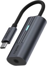 USB-C Adapter, USB-C naar 3,5 mm Audio, UCA-1002 Donker Grijs