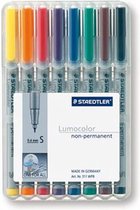 STAEDTLER Lumocolor S non-permanent - Box 8 st
