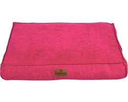 Ferplast coussin pour chiens et chats prince 65/6, petit lit rembourré pour animaux, double-face, 65x42 cm, bleu