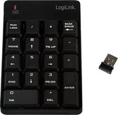 LogiLink ID0120 numeriek toetsenbord RF Draadloos Notebook Zwart