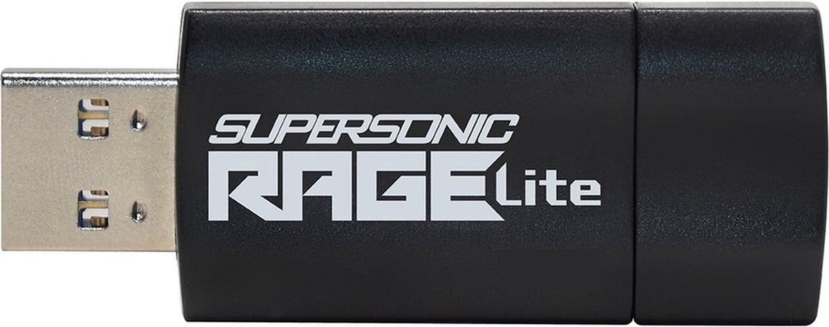 Memory Supersonic Rage Lite - 64 GB - USB Type-A - 3.2 Gen 1 (3.1 Gen 1) - 180 MB/s - Slide - Black - Blue