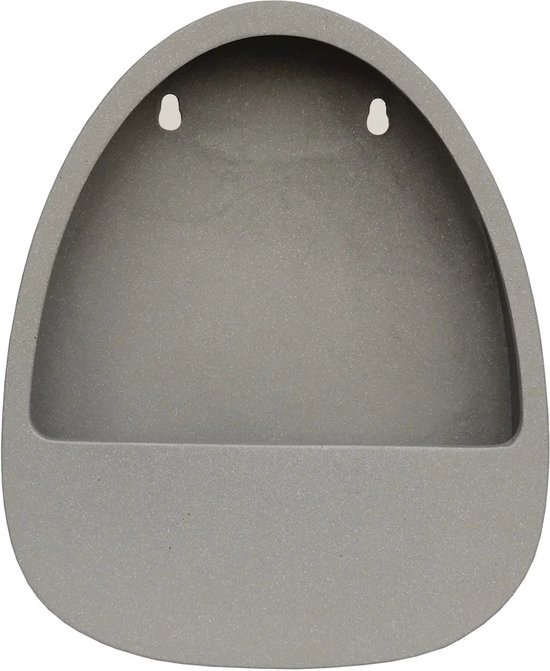 Pot mural suspendu | Design unique | Conteneur mural | Pour l'intérieur ou l'extérieur | L30xL9xH37 cm