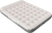 Matelas pneumatique de camping double gonflable pour 2 personnes avec dessus de coussin 203 x 152 x 22 cm