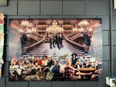 Tableau Paradis des Gangsters sur plexiglas 120x80cm