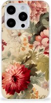 TPU Case Geschikt voor iPhone 15 Pro Max Bloemen