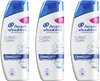 Head & Shoulders Shampoo - Classic Clean - Tot 100% Roosvrij - Voordeelverpakking - 3x500 ml