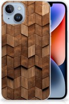 Coque Bumper adaptée aux cubes en bois pour iPhone 14