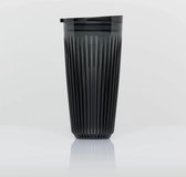 HuskeeRenew & Lid - Tasse à café refermable à Go - Extra Large - 16oz/48cl - Grijs Transparent