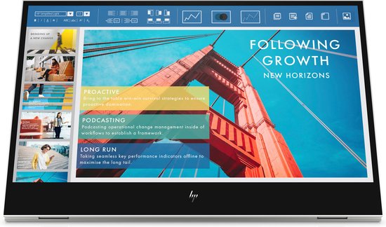 HP E-series E14 G4 Portable Monitor - 14 Inch Full Hd Ips (in-plane Switching)