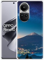 Cazy Hoesje geschikt voor Oppo Reno10 Pro 5G Sky Rocks