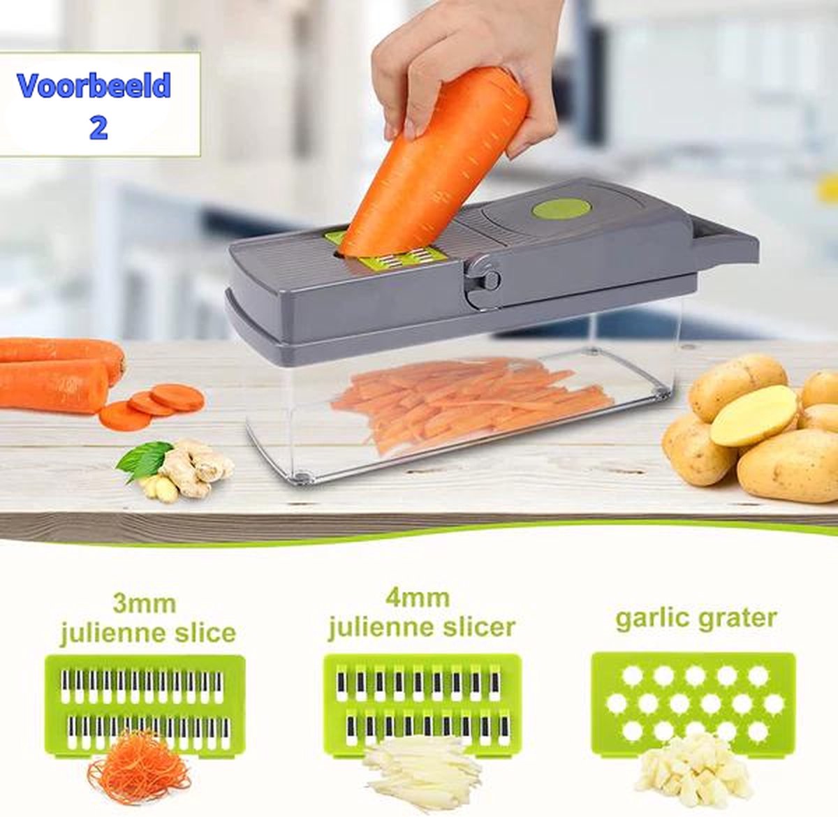 Groentesnijder van Merkloos / Sans marque — cadeau in Koken & Dineren - foto 8
