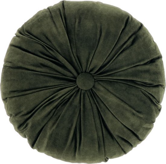 Kussen Basics 40cm diameter winter green