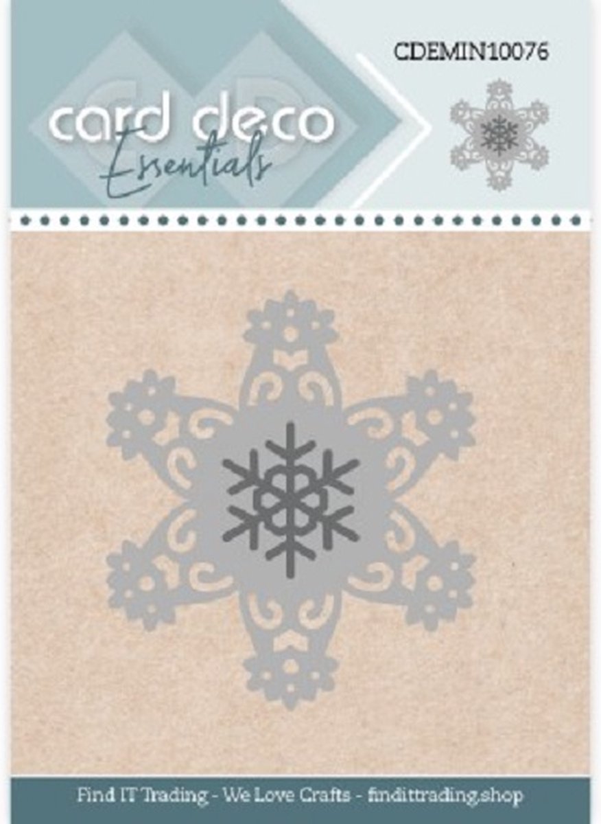 Card Deco Essentials - Mini Dies - Snow Crystal