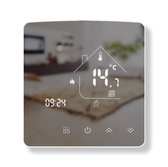 Thermostaat elektrische vloerverwarming grote oppervlakten met wifi en touchscreen 25A