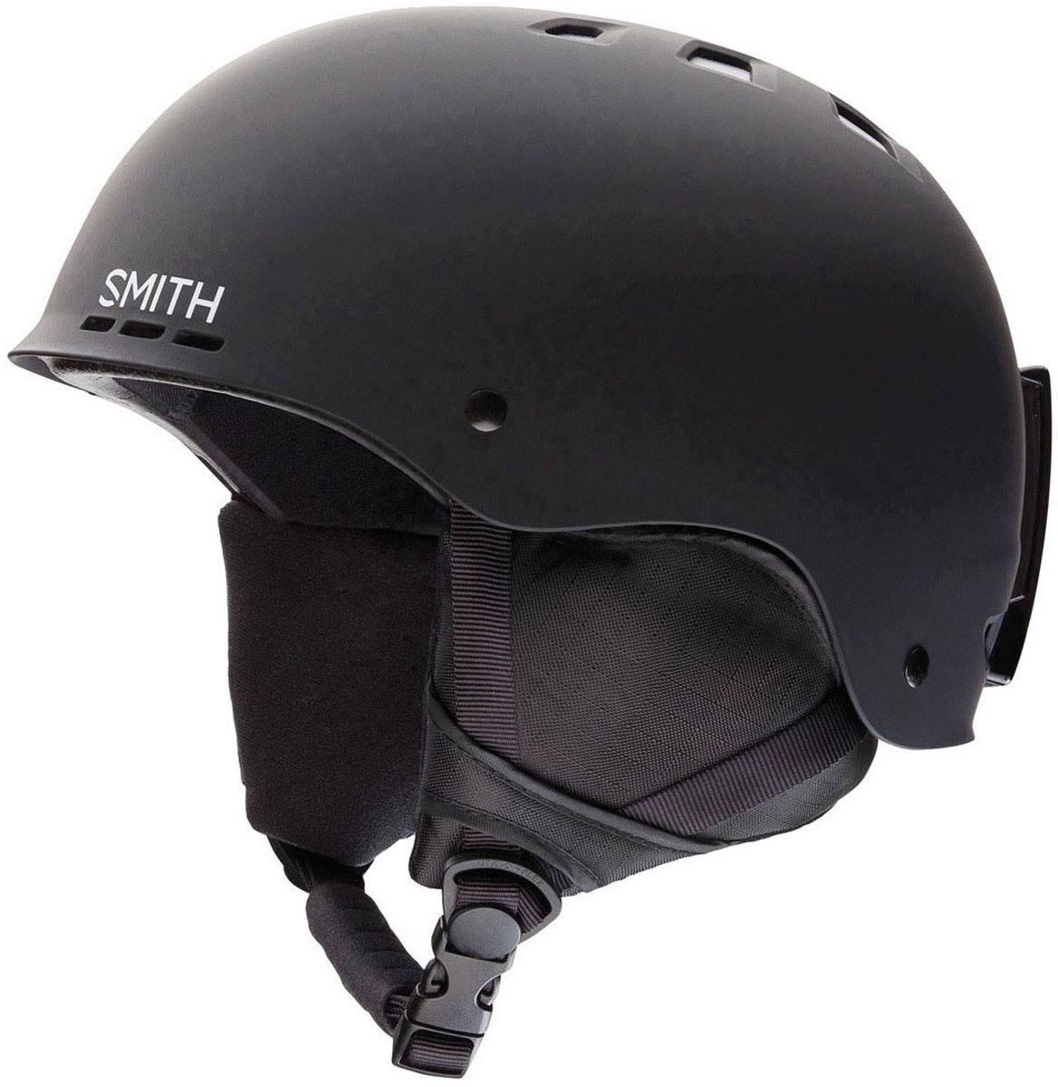 Smith Holt 2 Unisex Skihelm - Mat Zwart  - 51-55 cm
